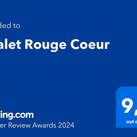 Chalet Rouge Coeur Бекс Экстерьер фото