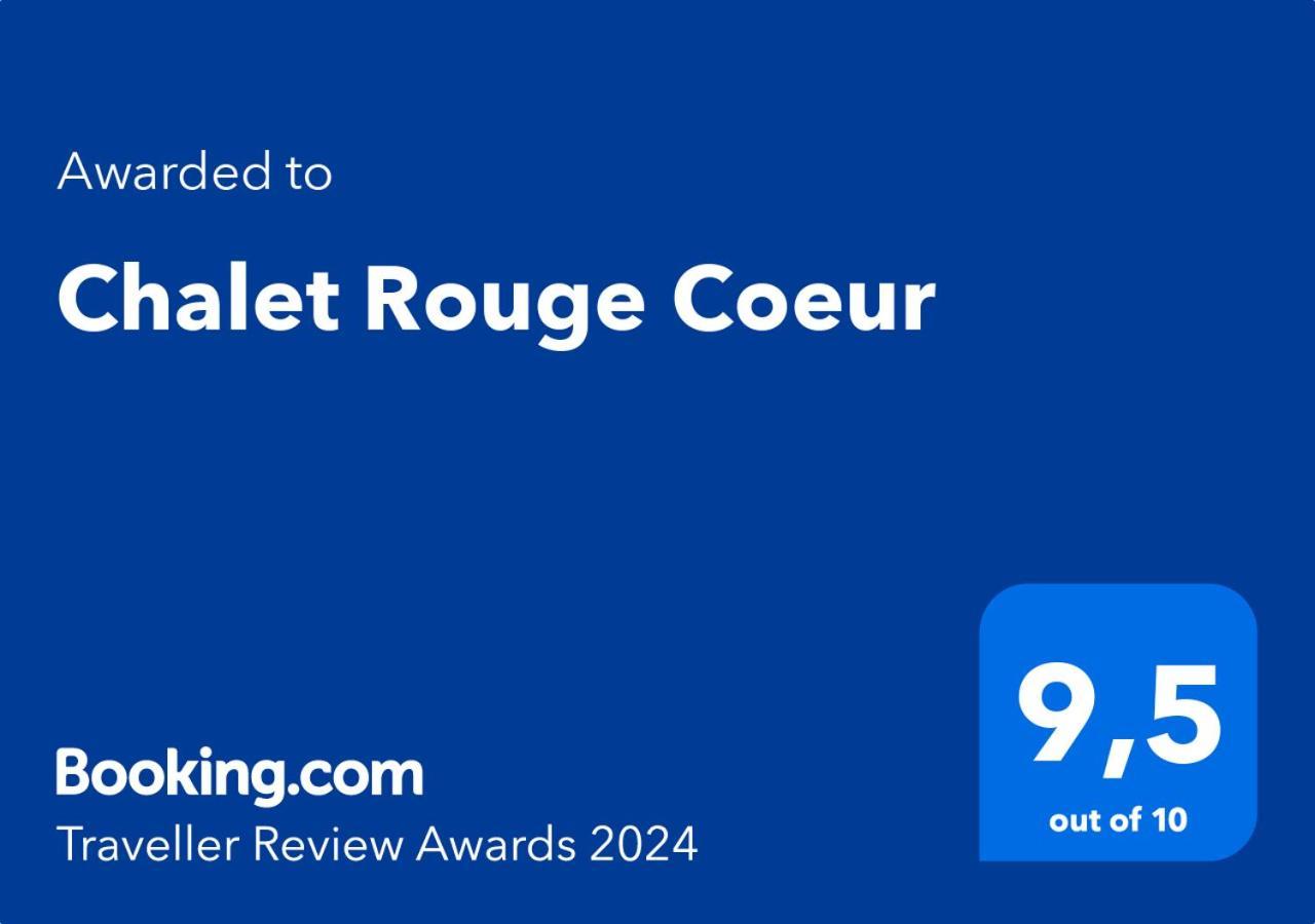 Chalet Rouge Coeur Бекс Экстерьер фото
